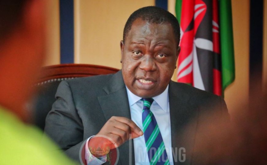 Jubilee Believes Matiang'i Can Beat Ruto In 2027 & Get To Work On Day One