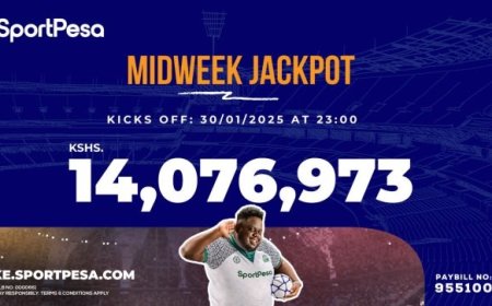 How SportPesa Midweek Jackpot Increased to Ksh14 Million This Week