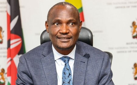 No More Taxes For Employed Kenyans: CS Mbadi On Finance Bill 2025