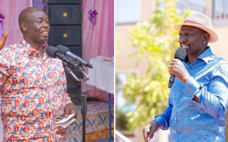 Ruto Fires Back At Gachagua After Tell-All Interview