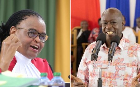 Gachagua To Lead Protests If CJ Koome Is Ejected Or Arrested