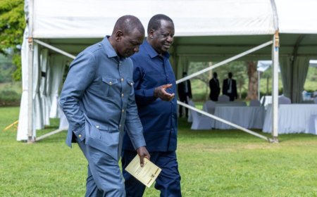 Raila Refuses To Blame Ruto For AUC Election Loss