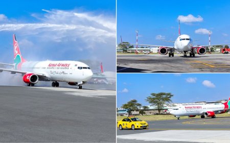 Inside Kenya Airways' New 170-Seater Aircraft [PHOTOS]