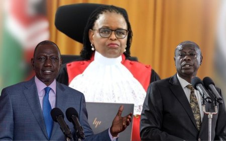 Gachagua Tells Ruto Not To Visit Meru If CJ Koome Is Kicked Out Of Office