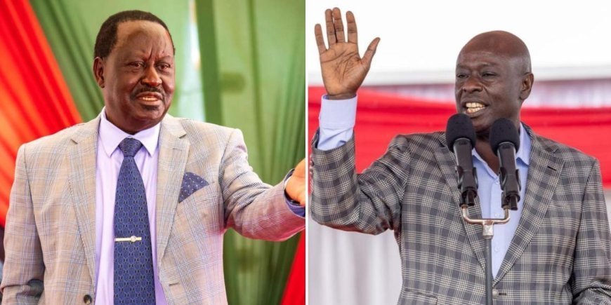 Gachagua Labels Raila As 'Kenya's Finest' Ahead Of AUC Elections