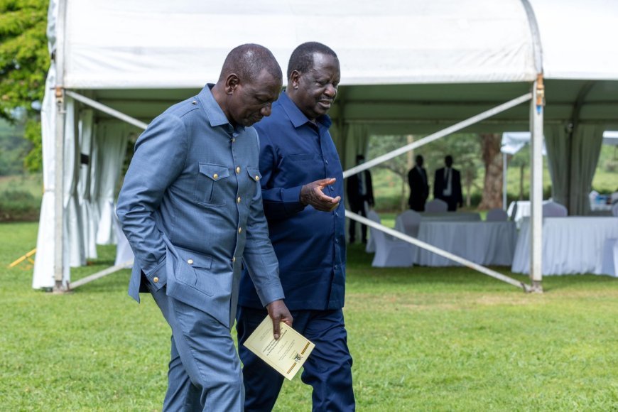 Raila Refuses To Blame Ruto For AUC Election Loss