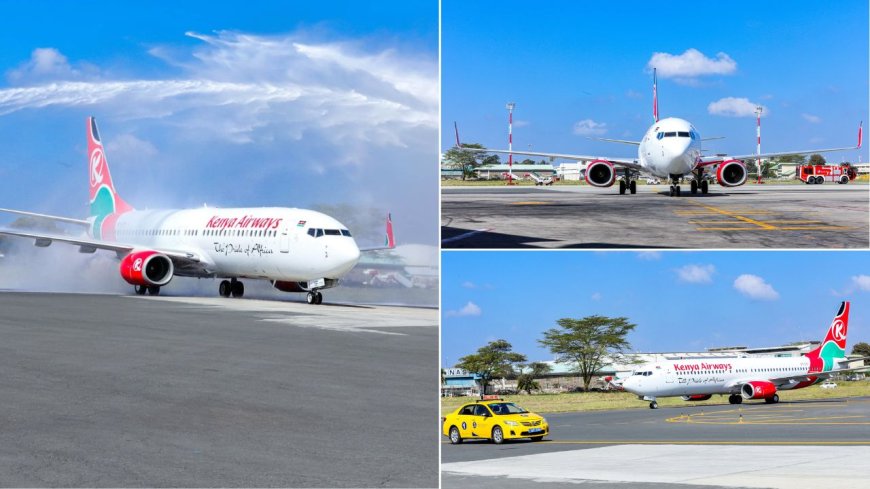 Inside Kenya Airways' New 170-Seater Aircraft [PHOTOS]