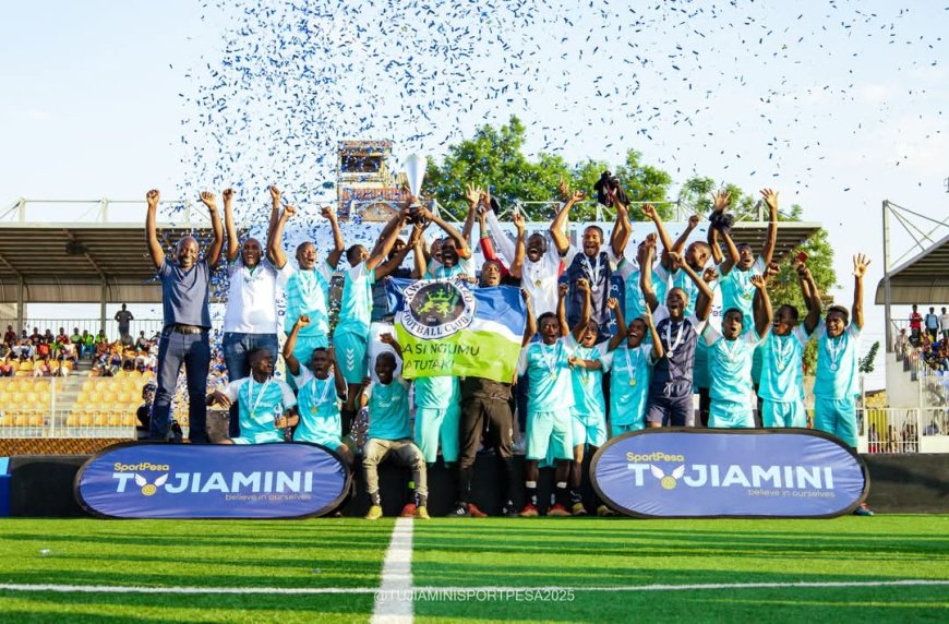 Kwale United, Uhola Queens Crowned Inaugural SportPesa Tujiamini Cheza Dimba National Champions