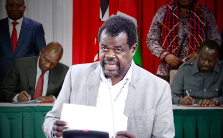 Raila & Ruto Have Declared War: Omtatah On 'Handshake' Deal