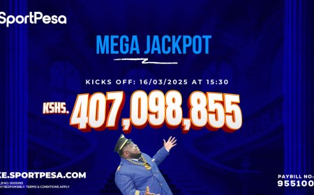 Mega Jackpot Soars Past Ksh407M As SportPesa Jackpot Gains Momentum
