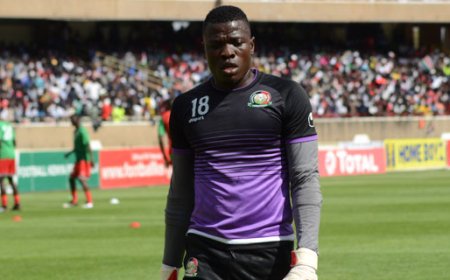 FKF Suspends Harambee Stars Goalkeeper Patrick Matasi