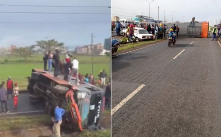 Super Metro Reveals Cause Of Thika Road Accident