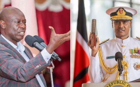 Don't Bring Politics To The Military: Gachagua To CDF Kahariri