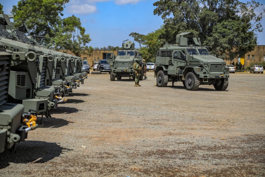 Features Of MRAP Military Vehicles Deployed By Murkomen To Fight Bandits [PHOTOS]