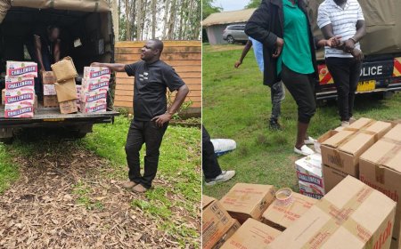 Cash Safes Seized During Massive NACADA Drug & Liquor Bust