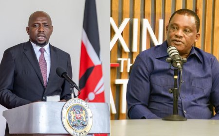 Murkomen: Justin Muturi's Security Withdrawn After He Was Fired As CS