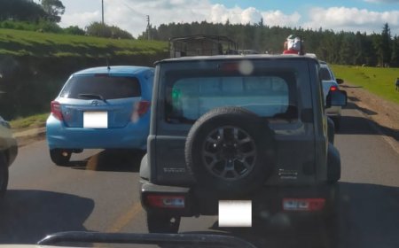Motorists Stranded Along Nairobi-Nakuru Highway Ahead Of Easter