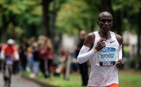Eliud Kipchoge Finishes Sixth In London Marathon