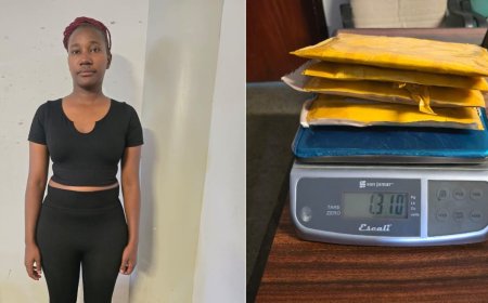 25-Year-Old Woman Smuggling Cocaine Blocked From Boarding Flight Out Of Kenya