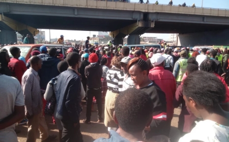 Several Feared Dead After Matatu Hits Hawkers At Githurai