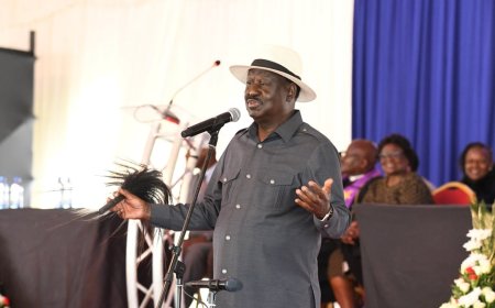 Raila Recalls Charles Were Running Away From Stalkers Who Wanted To Harm Him