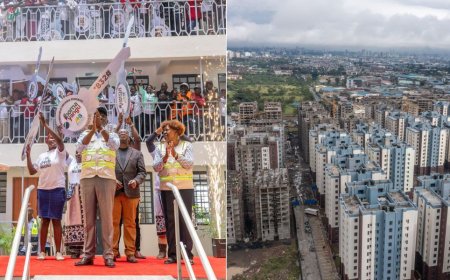 Details Of 'Strip Mall' In Mukuru Affordable Homes Launched By Ruto