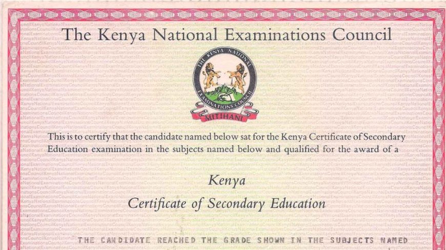 How Govt Official Used Fake KCSE Certificate To Make Millions