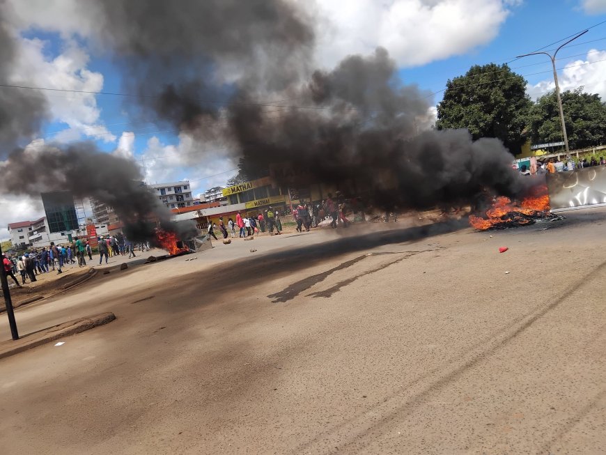 Protests As Rival Groups Clash Over Harassment of Rigathi Gachagua