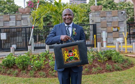 LIVE: CS Mbadi Reads Budget Amidst Heavy Protests In Nairobi CBD