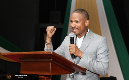 Babu Owino Calls Out Masked Police At Protests: It Is Against Court Order