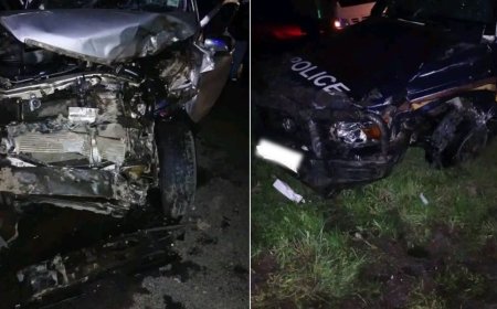 Police Officers Among 3 Killed After Their Speeding Vehicle Rams Pickup