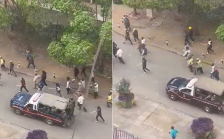 Goons Did Not Work With Us: Police On Nairobi CBD Protests