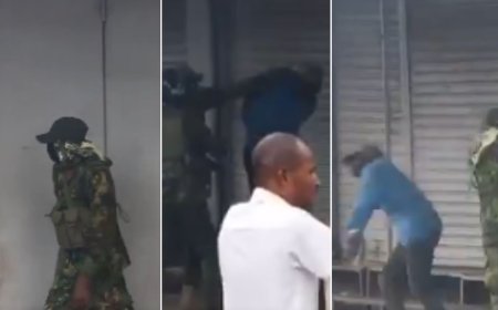 Hawker Selling Masks Alive As Police Who Shot Him In Nairobi CBD Arrested