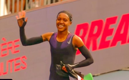 Faith Kipyegon Speaks After Missing Sub 4 Minute Mark By Seconds