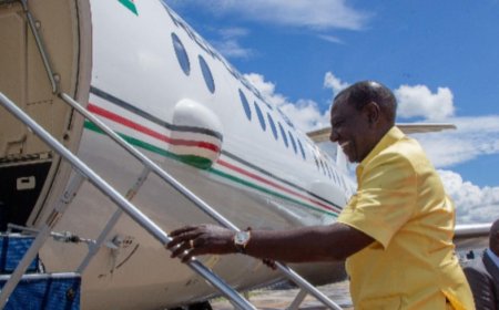 Ruto Flies Out To UK, Spain Seeking Deals Worth Billions
