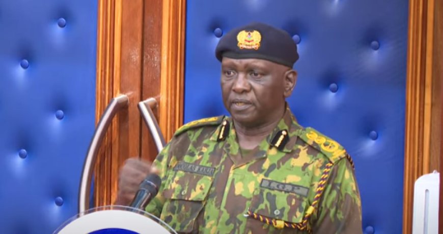 Albert Ojwang Did Not Hit His Head Against Wall: IG Kanja Apologises