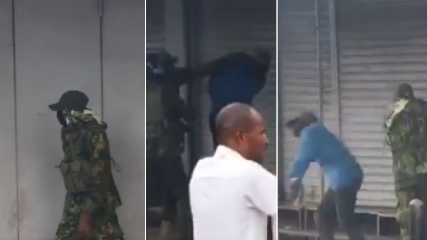 It Wasn't Me: Police Officer Exposed In Nairobi Hawker Shooting Speaks