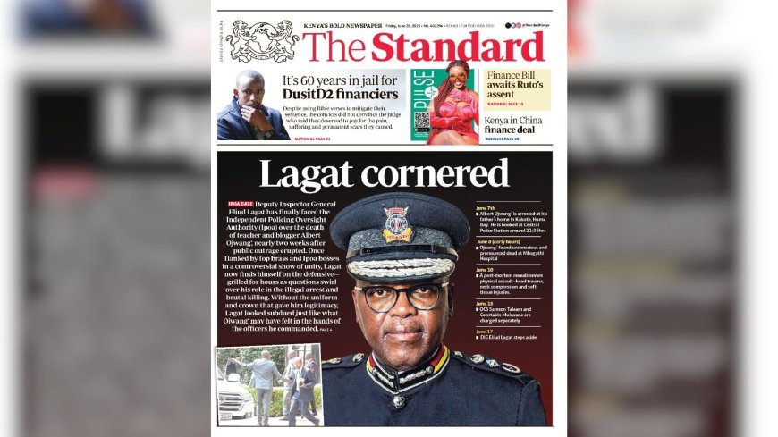 IPOA Calls Out Standard Over Report Claiming Chairperson Questioned DIG Eliud Lagat
