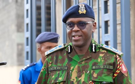 Blow For Kenyans Demanding DIG Eliud Lagat's Resignation