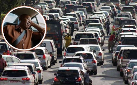 Why Passengers Fall Asleep In Cars, Matatus During Traffic Jams