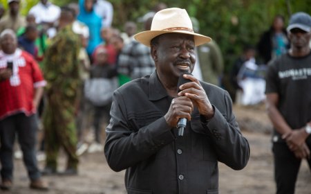 Raila Calls For Voter's Card To Be Scrapped