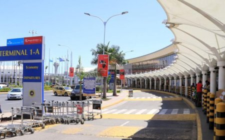KRA Officers Stop Drug Trafficker From Thailand Carrying Two Suitcases Through JKIA