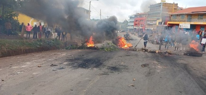 Major Highway Closed As Protests Erupt In Embu After Saba Saba Day