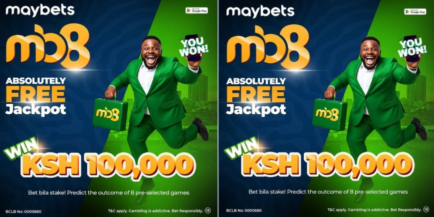 Introducing The Free MB8 Jackpot: Win Daily with Maybets!