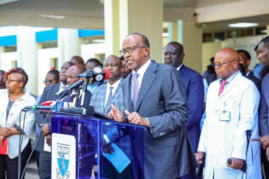 CS Duale Gives Sweeping Orders To Hospitals After KNH Ward Murder