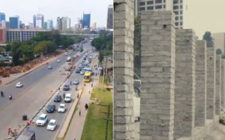 Not Houses: What Govt Is Building In Middle Of Nairobi's Kenyatta Avenue