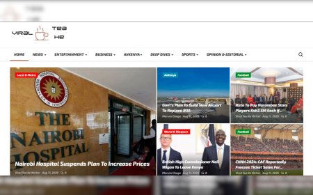 Viral Tea Named Kenya's Best News & Entertainment Platform In 2025