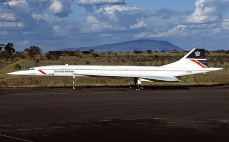 When Concorde Aircraft Visited Kenya, Landed At JKIA 3 Times