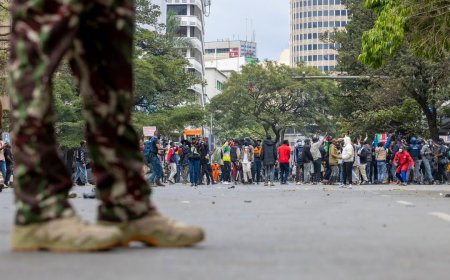 Police Reveal Why Armed Goons Stormed Several Businesses In Nairobi CBD