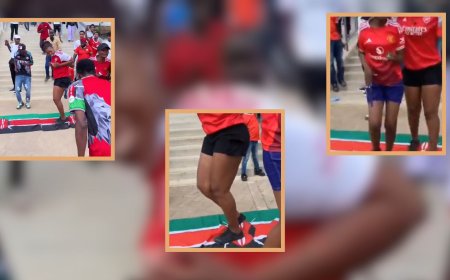 Uproar Over Women Filmed Stepping On Kenyan Flag After Loss To Gambia